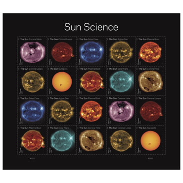 USPS "Sun Science" stamps