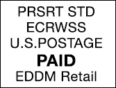 Imagen de PRSRT STD ECRWSS U.S. Postage Paid EDDM Retail.