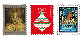 Seasonal Stamps available from the Postal Store.