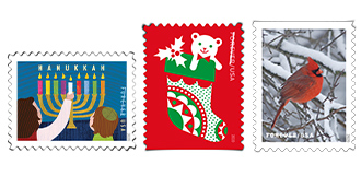 Seasonal Stamps available from the Postal Store.