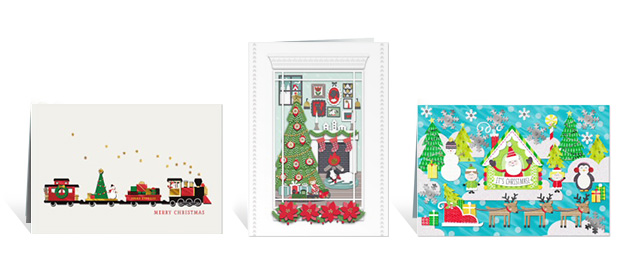 Holiday cards available in The Postal Store.
