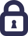 Icon of a locked padlock.