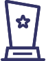 Illustration of a grand champion trophy.