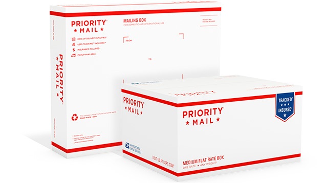 Priority Mail Shipping Boxes