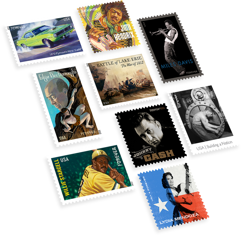 Photo Of Usps Stamps