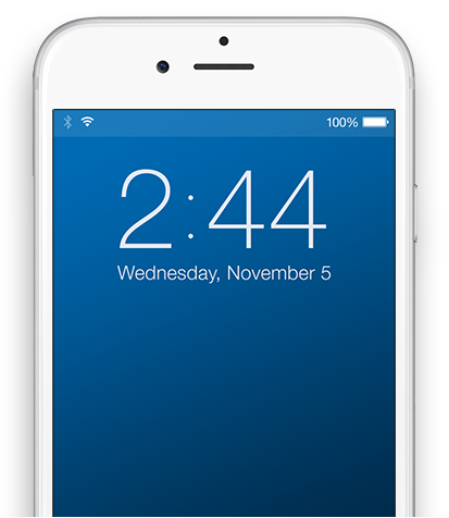 Photo of USPS tracking alert on a smartphone