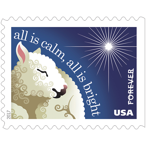 christmas carols stamps usps