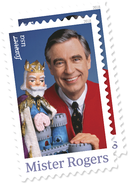 Mr. Rogers Postage Stamp