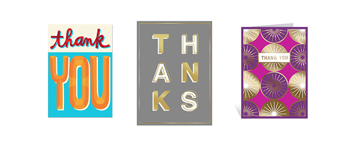 Thank You Cards available in The Postal Store.