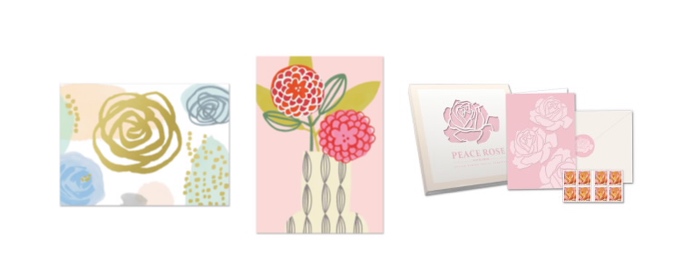 Wedding & Floral cards available in The Postal Store.