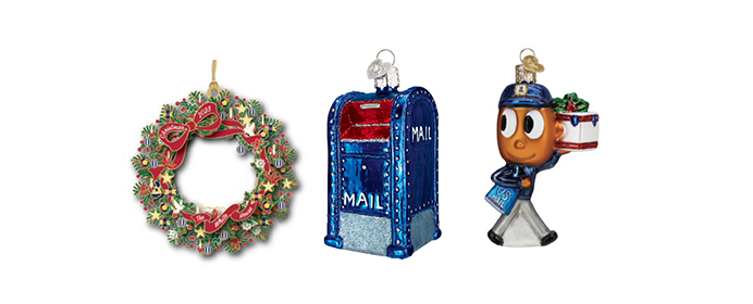 Holiday gifts available in The Postal Store.