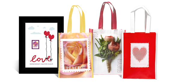 Tote bags available in The Postal Store.