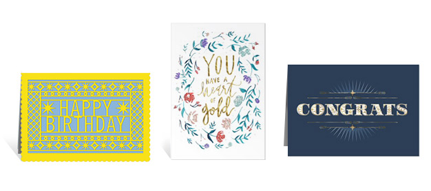 Cards available in The Postal Store.