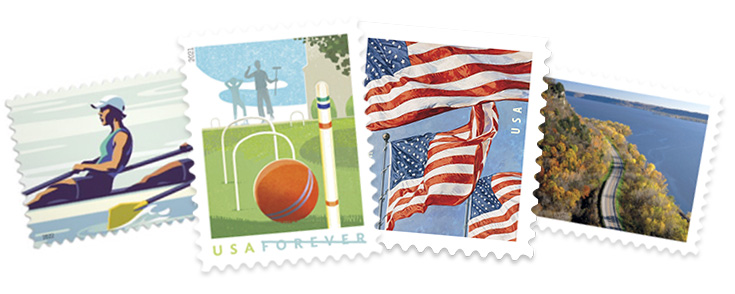 Forever Stamps available from the Postal Store.