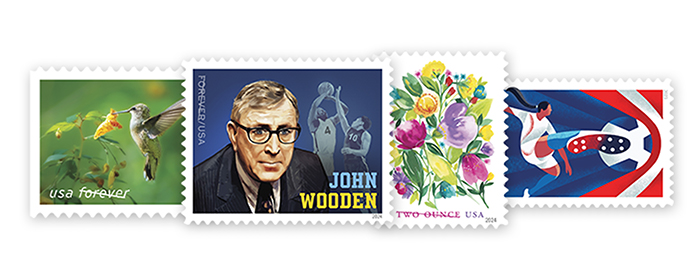 Forever Stamps available from The Postal Store.