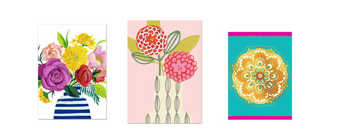 Floral and Wedding Cards available in The Postal Store.