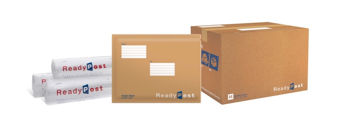 The Postal Store 提供 ReadyPost 物资供应。