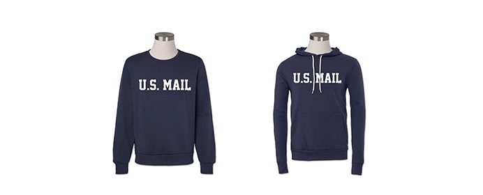 USPS apparel available in the Postal Store.