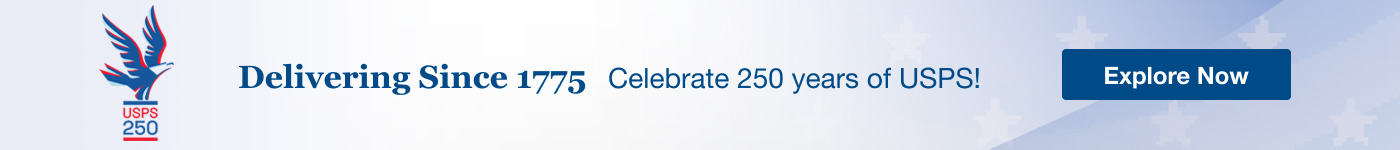 USPS 250th anniversary. Delivering since 1775. Celebrate 250 years of USPS! Explore now.