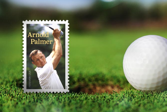 Arnold Palmer Forever Stamp.