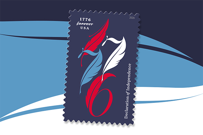 Declaration of Independence Forever&reg; Stamp