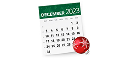 Calendario de diciembre
