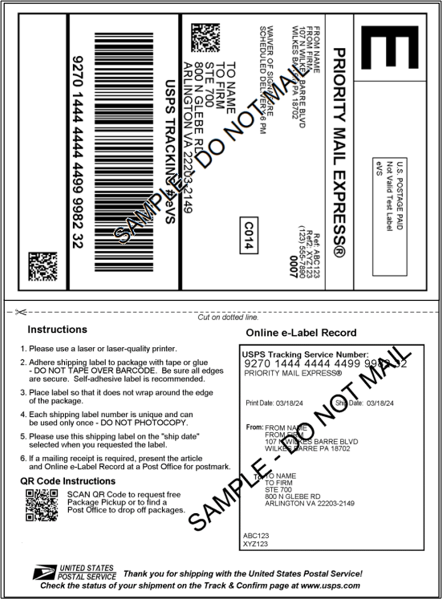 2 evs label api