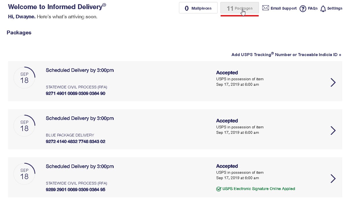 Usps Electronic Signature Online