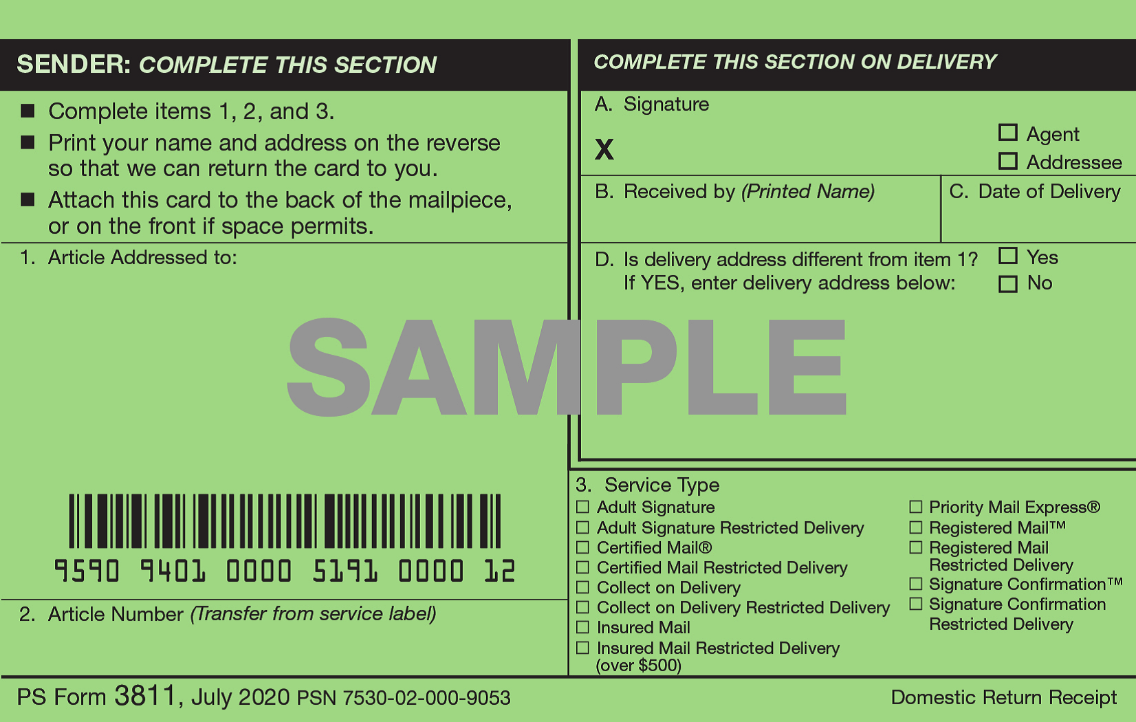 tracking certified mail receipt