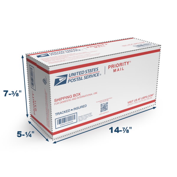Priority Mail Shoe Box USPS