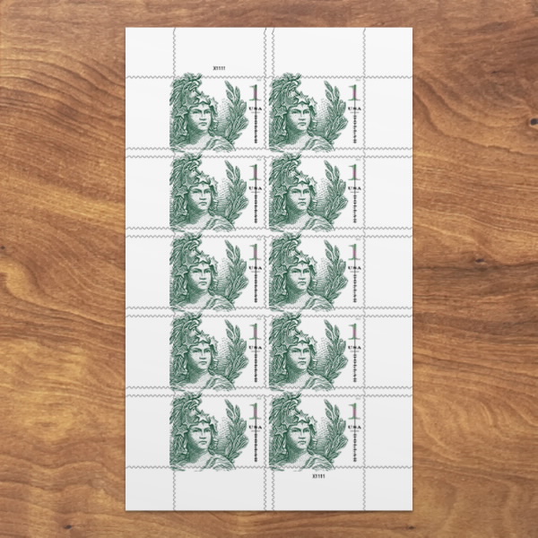 1 Statue of Freedom Stamps