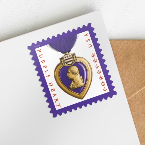 Purple Heart Medal 2019 Stamp