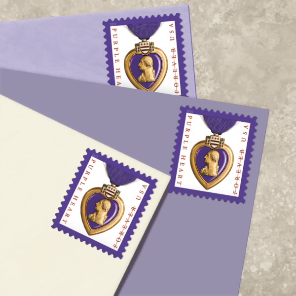 Purple Heart Medal 2019 Stamp