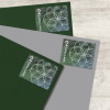 $2 Floral Geometry Stamps