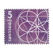 $5 Floral Geometry Stamps image