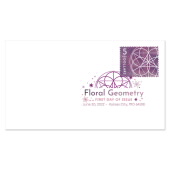 $5 Floral Geometry Digital Color Postmark image