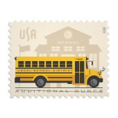 School Bus Stamps image