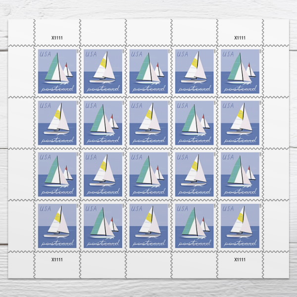 Sailboats Postcard Stamps | USPS.com