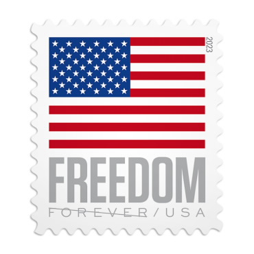 U.S. Flag 2023 Stamps Sheet of 20