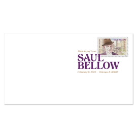 Saul Bellow Digital Color Postmark