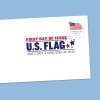 U.S. Flag 2025 Digital Color Postmark, Stamp from Sheet of 20