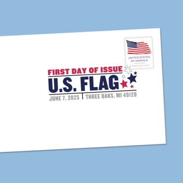 U.S. Flag 2025 Stamps Digital Color Postmark