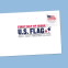 U.S Flags 2025 Digital Color Postmark, Stamp from Sheet of 20