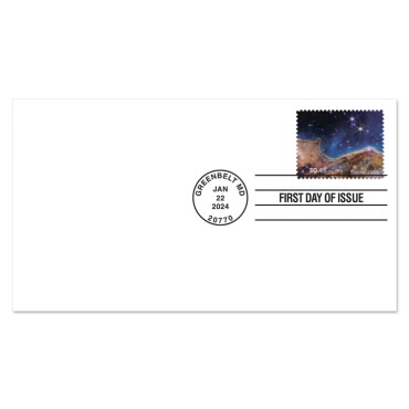 Cosmic Cliffs First Day Cover