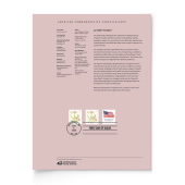 Angel’s Trumpets American Commemorative Cancellation Page image