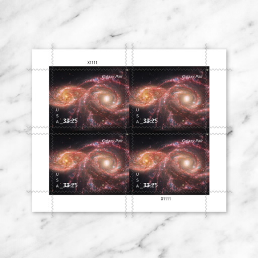 Galaxy Pair Stamps