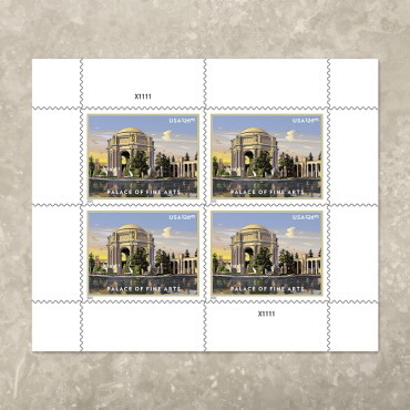 Palace of Fine Arts Stamp