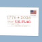U.S. Flag 2026 Digital Color Postmark, Stamp from Sheet of 20