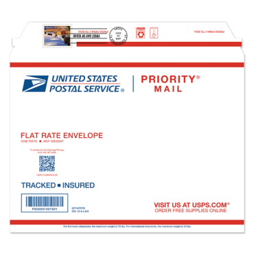 castillo marcos prepaid envelope rate flat san usps