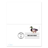 Mallard Double Reply Stamped Card First Day Cover image